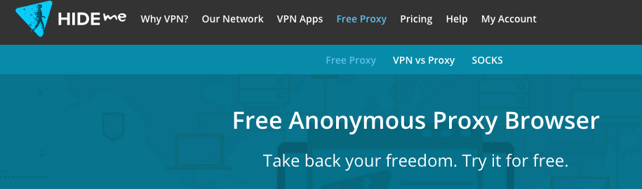 Best Free Proxy Sites List in the World | Anonymous Browsing HIDEME