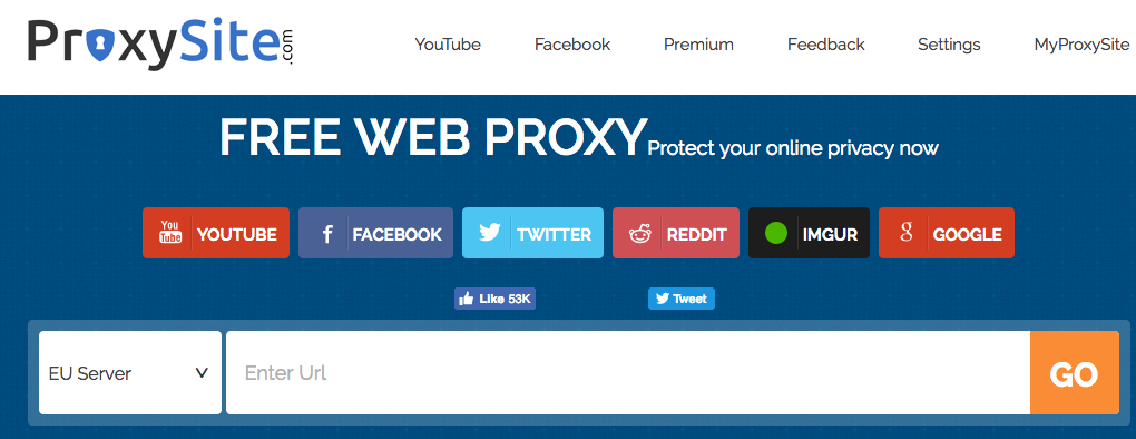 Best Free Proxy Sites List in the World | Anonymous Browsing PROXYSITE